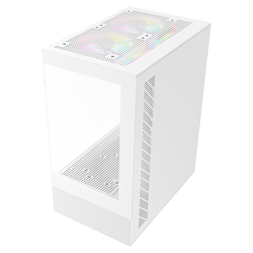CiT CELCIUS EWT Micro Tower Gaming Case - White 
