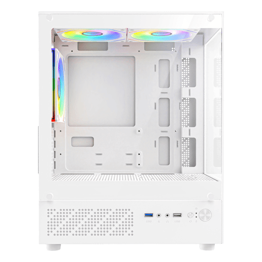 CiT CELCIUS EWT Micro Tower Gaming Case - White 