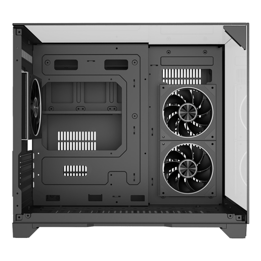 Powercool PC-ATOM-BLK Micro Tower Gaming Case - Black 