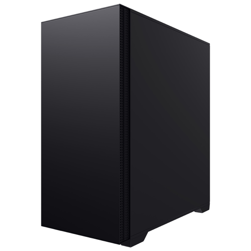 Powercool Silent Mid Tower Case - Black 