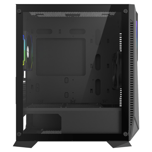 CiT Volt Micro Tower Gaming Case - Black 