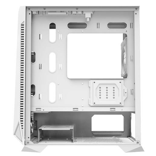 CiT Volt Micro Tower Gaming Case - White 