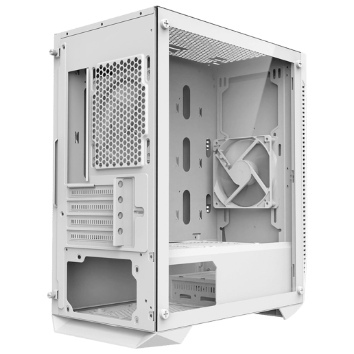 CiT Volt Micro Tower Gaming Case - White 
