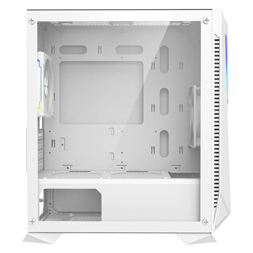 CiT Volt Micro Tower Gaming Case - White 