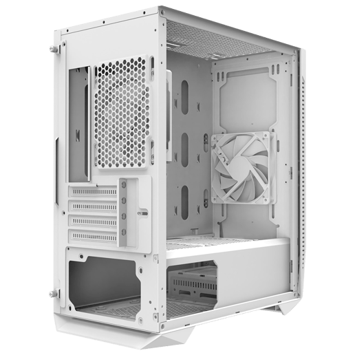 CiT Volt Micro Tower Gaming Case - White 