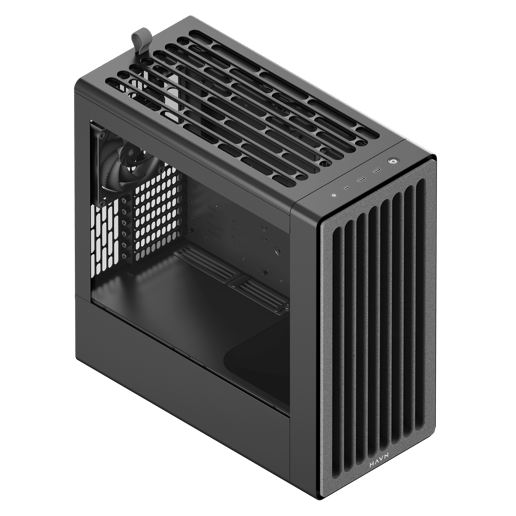 HAVN BF 360 Flow Premium Mid Tower Case - Black 