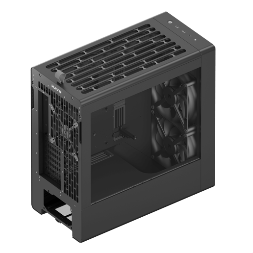HAVN BF 360 Flow Premium Mid Tower Case - Black 