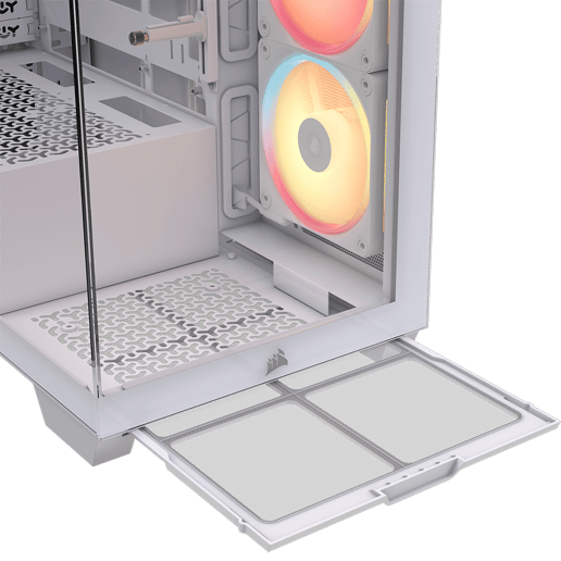 Corsair 3500X LX R RGB White Mid Tower PC Case