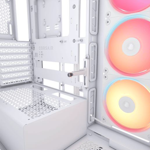 Corsair 3500X LX R RGB White Mid Tower PC Case