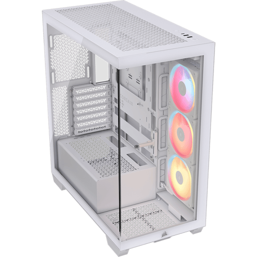 Corsair 3500X LX R RGB White Mid Tower PC Case