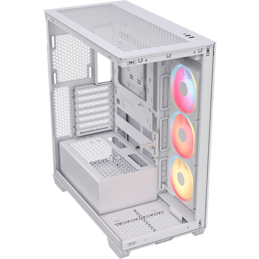 Corsair 3500X LX R RGB White Mid Tower PC Case