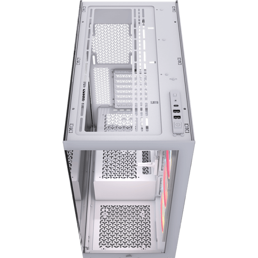 Corsair 3500X LX R RGB White Mid Tower PC Case