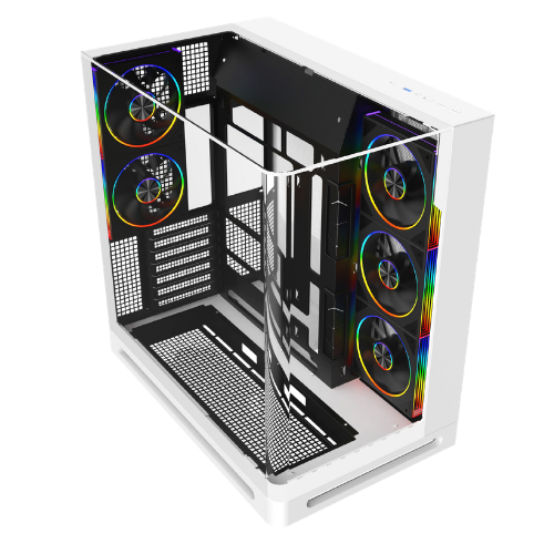 Powercool Navigator White 5x ARGB Fans and Remote