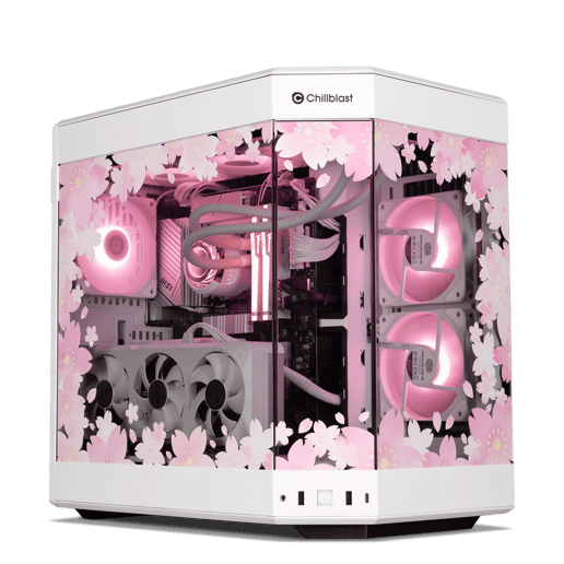 Chillblast The Lab Core Sakura Edition Core i7 RTX 5070 Gaming PC