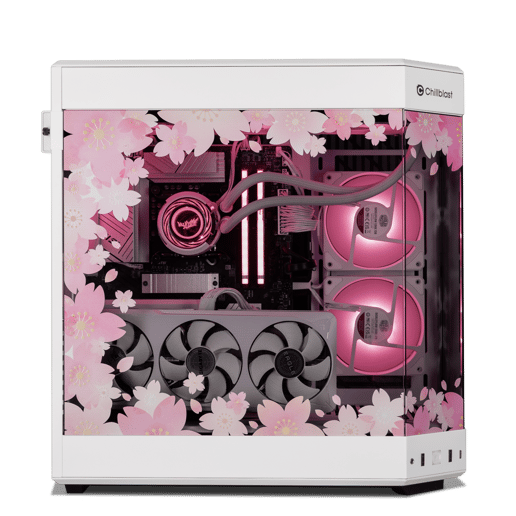 Chillblast The Lab Core Sakura Edition Core i7 RTX 5070 Gaming PC