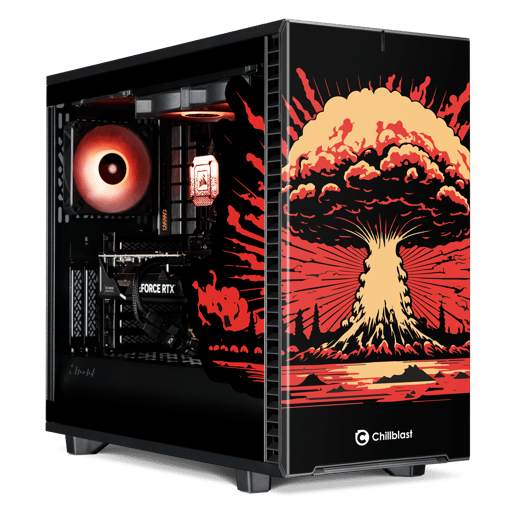 Chillblast Atomic AMD Ryzen 7 RTX 4070 Ti 2TB SSD Gaming PC