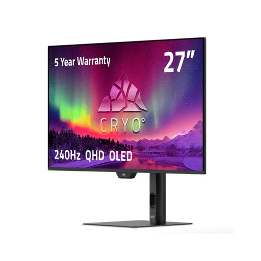 Chillblast Cryo Vision 27 inch OLED 240Hz Gaming Monitor