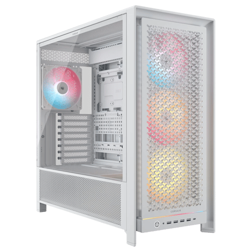 Corsair FRAME 5000D RS ARGB Mid Tower Gaming Case - White 