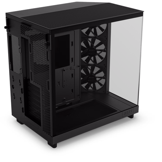 NZXT H6 Flow Mid Tower Case - Black 
