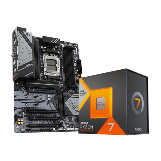 CCL Ryzen 7 9700X B650 EAGLE AX Gaming Motherboard Bundle