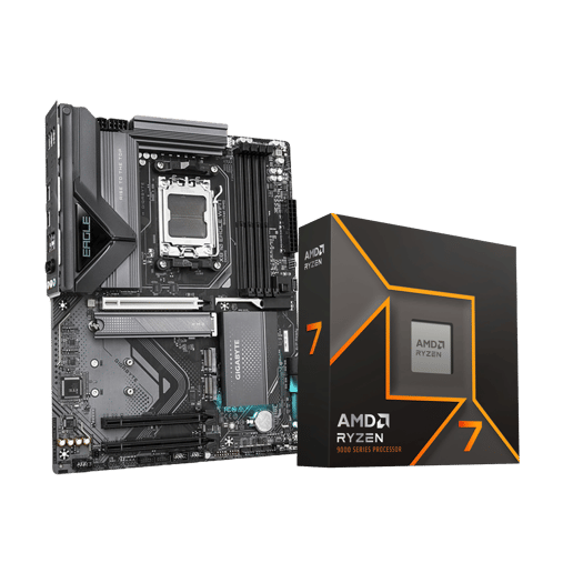 CCL Ryzen 7 7800X3D X870 EAGLE Gaming Motherboard Bundle