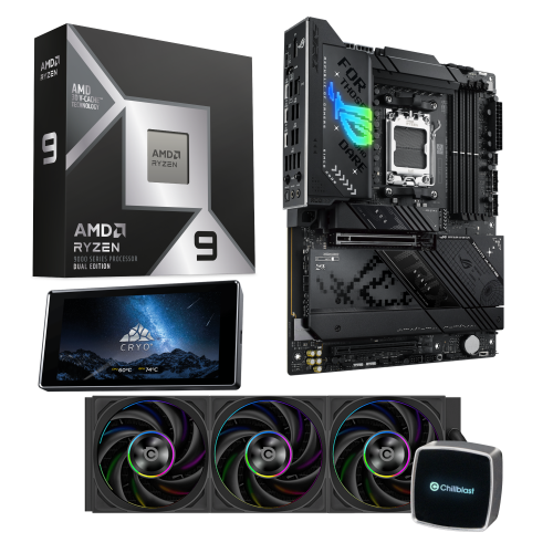 CCL 9950X3D2 Cryo Performance Gaming Motherboard Bundle
