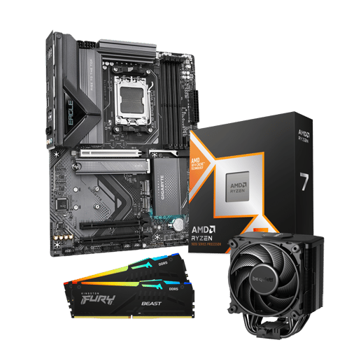 CCL 9850X3D X870 Eagle Pro-Gaming Motherboard Bundle