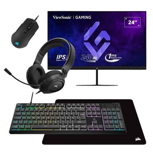 Horizon Ryzen 5 RTX 5070 Pre-built Gaming PC with PC & Bundle