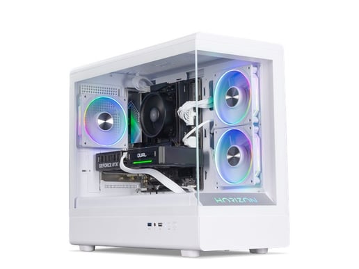 Horizon BR Ryzen 5 RTX 5060 White Gaming PC with PC & Bundle