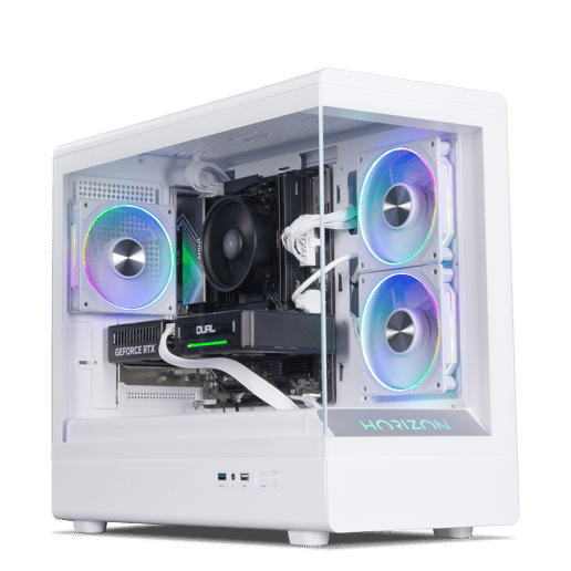 Horizon Respawn Ryzen 5 RTX 5050 White Gaming PC