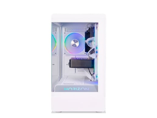Horizon BR Ryzen 5 RTX 5060 White Gaming PC with PC & Bundle