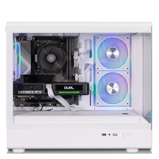 Horizon Respawn Ryzen 5 RTX 5050 White Gaming PC