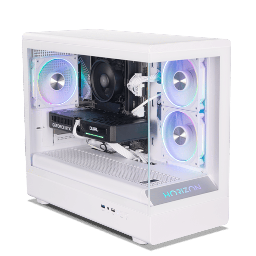 Horizon Respawn Ryzen 5 RTX 5050 White Gaming PC