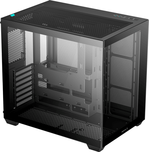 DeepCool CG530 Mid Tower Case - Black 
