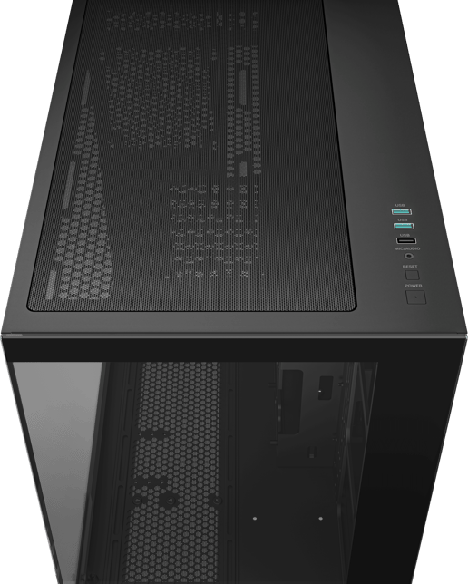 DeepCool CG530 Mid Tower Case - Black 