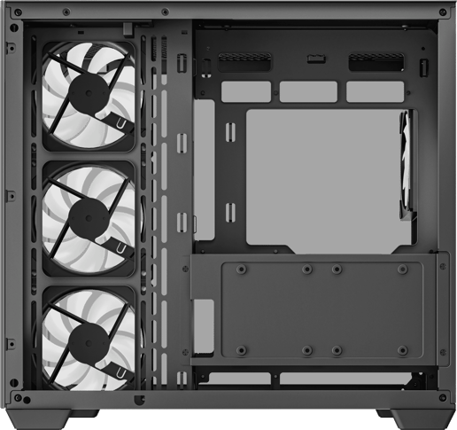 DeepCool CG530 4F Mid Tower Gaming Case - Black 