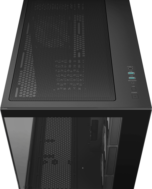 DeepCool CG530 4F Mid Tower Gaming Case - Black 