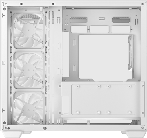 DeepCool CB530 4F WH Mid Tower Gaming Case - White 