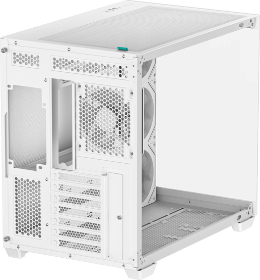 DeepCool CB530 4F WH Mid Tower Gaming Case - White 