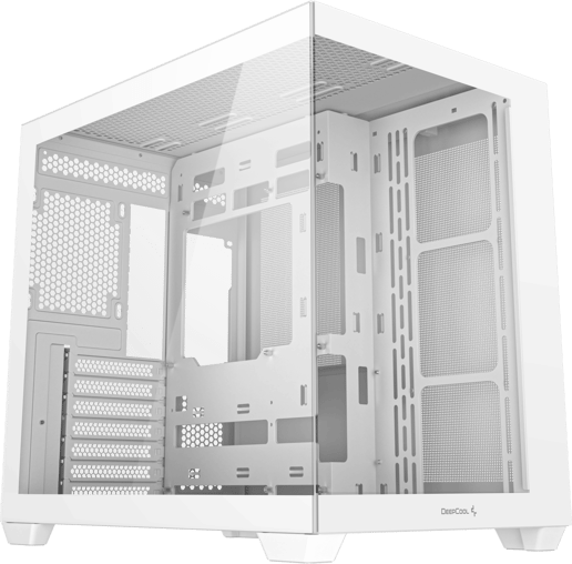 DeepCool CB530 WH Mid Tower Case - White 