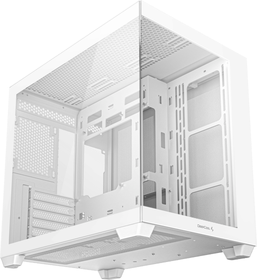 DeepCool CB530 WH Mid Tower Case - White 