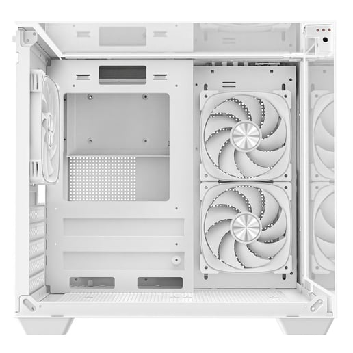 CiT Eclipse Mini Mid Tower Gaming Case - White 