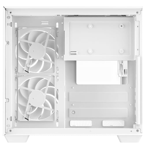 CiT Eclipse Mini Mid Tower Gaming Case - White 