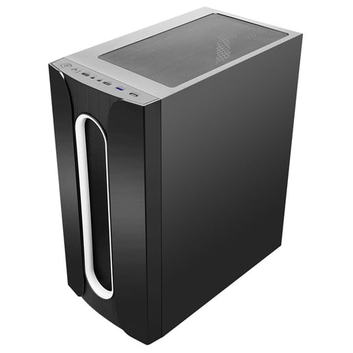 CiT Sauron Mid Tower Gaming Case - Black 