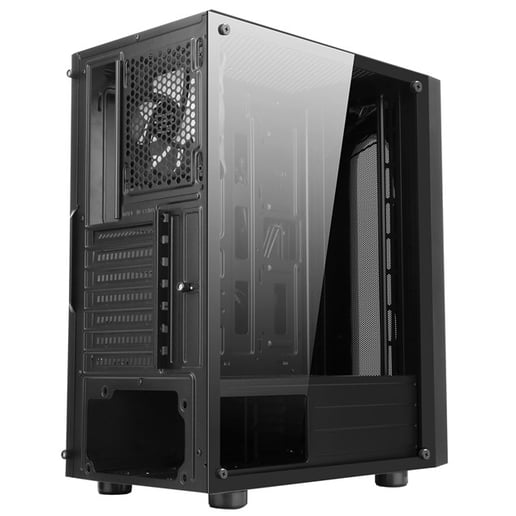 CiT Sauron Mid Tower Gaming Case - Black 
