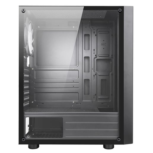CiT Sauron Mid Tower Gaming Case - Black 