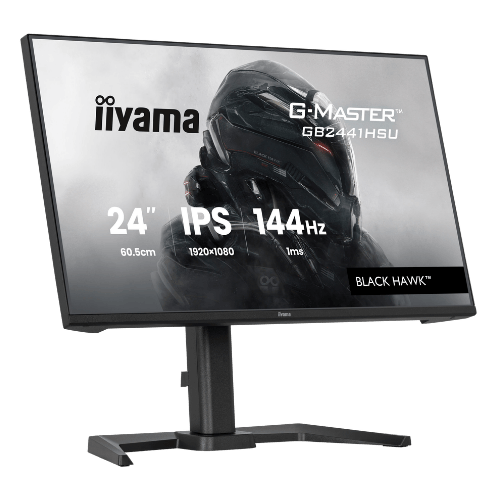 iiyama GB2441HSU-B1 23.8" Full HD Gaming Monitor - IPS, 144Hz, 1ms, Speakers, DP