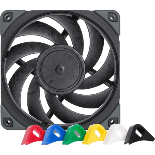 Noctua NF-A12x25 PWM chromax.black.swap 120mm Case Fan in Black