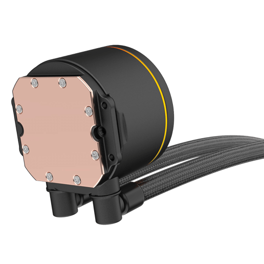  CiT Pro Glacier Watercooler 120mm Black With Temp Display