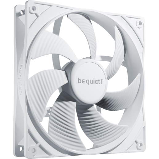 Be Quiet Pure Wings 3 PWM 140mm Chassis Fan in White